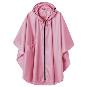 Fabricante al por mayor al aire libre Unisex mujeres impermeable lluvia Poncho reutilizable cremallera motocicleta impermeable para viajes de senderismo - Product Image 6