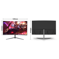 Vente en gros Full HD 27 pouces Lcd 1080P IPS écran anti-lumière bleue 1ms affichage bureau maison moniteur d'ordinateur de jeu