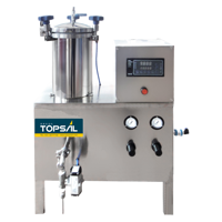 Petite machine de remplissage de pâte liquide semi-automatique à moteur de haute précision avec acier inoxydable 304 pour l'emballage de bouteilles de canettes