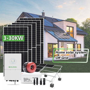 <b>Solar</b> Energy Hybrid on OFF Grid System Full <b>Kit</b> 30kw Storage Complete for Residential Use 3kw-30kw <b>Solar</b> System-003 Built-in MPP - Product Image 5