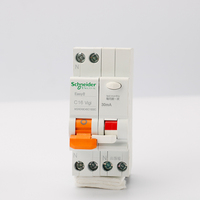 Interruptor de Protección Contra Fugas Todo en Uno EA9C45 1P+N C16A RCBO Original, 30mA Tipo A, para Gabinete de Distribución Doméstica