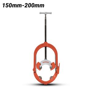 เครื่องมือจีบแบบอุตสาหกรรม Ridgids 468-HWS (83150) สำหรับงาน DIY ขนาด 150 มม.-200 มม. พร้อมที่ตัดท่อเหล็กหนาแบบมีบานพับ รับประกัน 3 ปี OEM ODM - Product Image 1