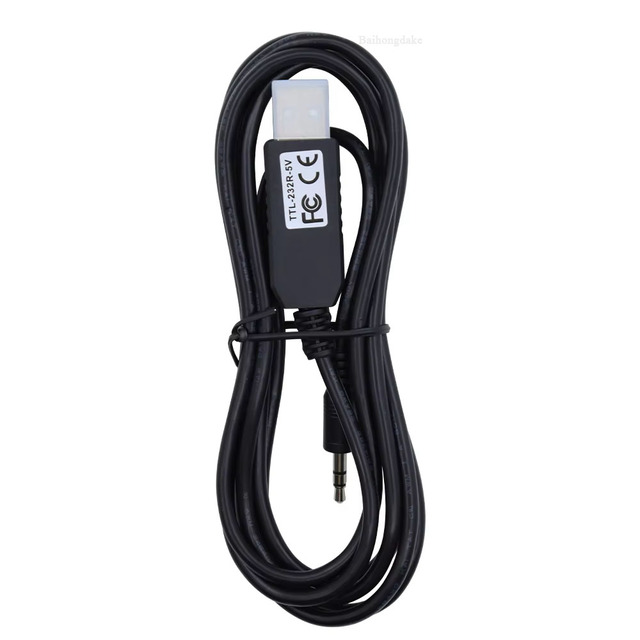 High Quality FTDI TTL-232R-3V3-AJ USB C TTL to DC3.5mm Audio Serial Converter Cable UART Converter Data Line