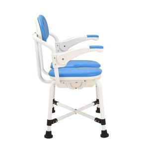 Chaise de bain pour personnes âgées et femmes enceintes avec accoudoirs réglables et coussins amovibles - Product Image 3
