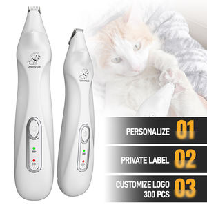 कारखाने की पूरी बिक्री usb रिचार्जेबल पेशेवर 1500 मा लंबे जीवन पालतू पाव ग्रूमिंग उपकरण कुत्ते बिल्ली के बाल त्रिमर क्लिपर - Product Image 2