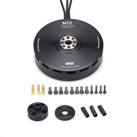 Moteur de drone UAV MAD M10 IPE V2.0, moteur sans balais étanche, moteur de paramoteur pour un temps de vol prolongé