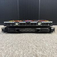 BRJ BO-4120 4 Kanal 1U Rackmount 4*1200W Penguat Audio Profesional 4 Kanal Kelas D Penerima Stereo Digital Untuk Sistem Suara