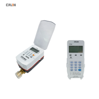 Compteur d'eau à ultrasons STS R250 Compteur d'eau prépayé à jeton de clavier avec moyens de Communication LoRaWAN /4G et système de vente