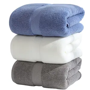 Luxury Hotel Bath Towels 100% Cotton Bath Linens Hand Towel Plus Size Thicken High GSM Soft Custom Size Logo Bath Towel Sets