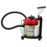 Aspirateur industriel humide et sec 1600W, cuve en acier inoxydable, 111 à 240V, collecteur de poussière pour atelier automobile, nettoyage domestique