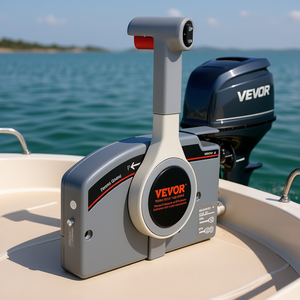 Caja de control de aceleración marina Vevor con arnés de 10 pines, interruptor de trim remoto montado lateralmente para fueraborda - Product Image 2