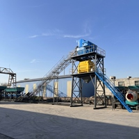 Impianto di Betonaggio HZS150 a Due Silos Senza Fondamenta con Silo per Cemento e Attrezzatura di Miscelazione