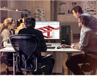 Lenovo ThinkStation P3 menara i9-14900K/memori 32G/512G solid-state + 2T RTX5090D V2 24G kartu gaming