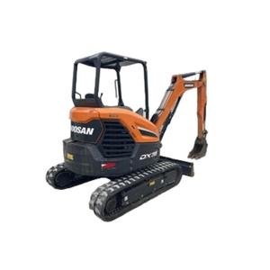 รถขุด DX35ขนาดเล็ก Doosan สภาพเดิมพร้อมการจัดส่งที่รวดเร็วส่วนประกอบหลักรวมถึงปั๊มเครื่องยนต์เกียร์ PLC - Product Image 1