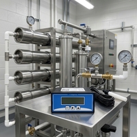 Analyseur de chlore résiduel en ligne pour système de traitement d'eau par osmose inverse, production d'eau pure, moniteur de chlore