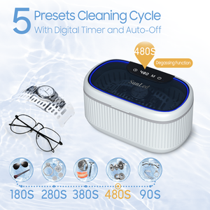 Prezzo di fabbrica all'ingrosso pulitore ad ultrasuoni macchina per la pulizia dei gioielli gioielli gioielli dentale pulitore ad ultrasuoni - Product Image 4