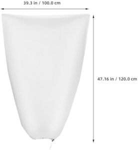 Protección Invernal para Plantas, Cubierta Protectora para Plantas Verdes con Cierre de Cremallera y Cordón para Olivo y Limonero - Product Image 2