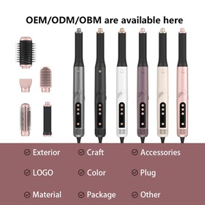 Sèche-cheveux professionnel haute vitesse 5 en 1 avec moteur sans balais pour salon, hôtel et usage domestique - Product Image 6