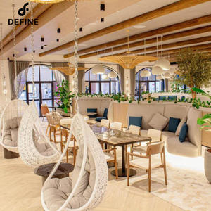 حلول المشاريع مع التصميم الداخلي لمجموعات أثاث المطاعم الفندقية الصناعية الفاخرة الراقية - Product Image 6