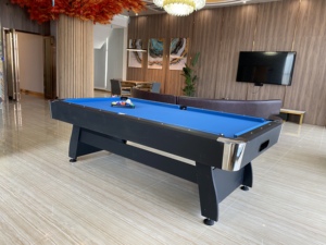 Mesa de <span class=keywords><strong>Billar</strong></span> de Lujo de 7FT, 8FT, 9FT con Sistema de Retorno Automático de Bolas, Fabricada en China, de Cuero y MDF, para Uso Comercial y Doméstico - Product Image 3