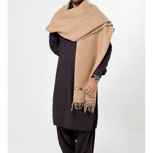 ผ้าคลุมไหล่ขนสัตว์สำหรับผู้ชายผ้า Pashmina - Product Image 1