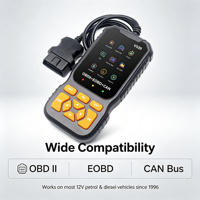 Nuevo Lector de Códigos OBD2 V520 2026, Herramienta de Diagnóstico de Automóviles con Funciones Completas OBDII, Escáner de Automóviles de 12V, Detector de Fallas del Motor