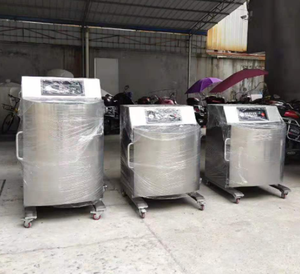 Hoàn toàn tự động mở 25kg thương mại chân không niêm phong máy đóng gói giá thấp/tầng thường vụ máy đóng gói chân không - Product Image 3