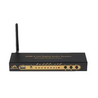 Sistema de Audio Digital TUTI 5.1 Dolby Digital HDTV con Reproductor de Música USB HIFI, Decodificador de Audio de 5.1 Canales