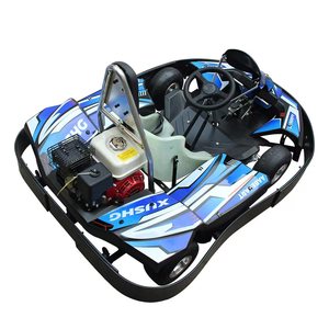 Chuỗi điều khiển an toàn nhiệm vụ nặng nề trẻ em 160cc 35 km/h <span class=keywords><strong>karting</strong></span> ngoài trời khám phá Xăng đi Kart - Product Image 5