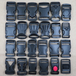 White Plastic Buckles 1cm 1.5cm 2cm 2.5cm 3.2cm 3.8cm 5cm For Bag Luggage <b>Adjustable</b> <b>Straps</b> Eco Friendly Solid Color - Product Image 4