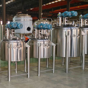 Mezcladora de azúcar de cristal de calefacción eléctrica de doble pared de 600 litros con bomba de recirculación en espiral - Product Image 2