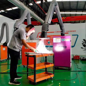 Yeni Yüksek Verimli Hava Kanalı Temizleme Dumanı Çekici 3kw 3000m3/sa Taşınabilir Mobil Toz Toplayıcı - Product Image 2