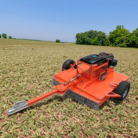 Chine meilleur grossiste 16hp tractable ATV flail tondeuse/tondeuse de finition/Broyeur