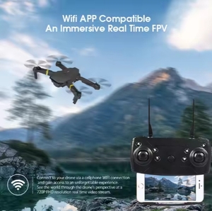 2022 thả vận chuyển E58 Wifi FPV với góc rộng HD 4K máy ảnh cao giữ chế độ có thể gập lại cánh tay rc Quadcopter bay không người lái <span class=keywords><strong>x</strong></span> Pro RTF dron - Product Image 6