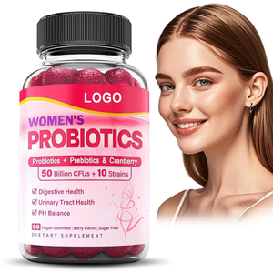 Probiotic Gummies chế độ ăn uống bổ sung giàu trong một hỗn hợp Probiotic một hỗn hợp Enzyme tiêu hóa và một hỗn hợp Prebiotic hữu cơ cho phụ nữ - Product Image 1