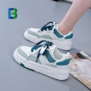 BARCHON Plataforma Patchwork Zapatos casuales <span class=keywords><strong>Tenis</strong></span> Zapatos femeninos Entrenadores de <span class=keywords><strong>mujer</strong></span> Zapatillas gruesas - Product Image 5