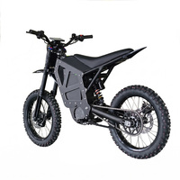 Moto électrique puissante 22KW EMoto MD-6X, pneus tout-terrain de 18 pouces, double suspension, moteur central, moto électrique
