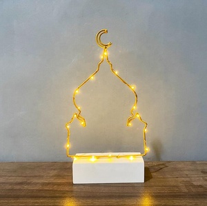 Eid Ramadan Decoration <strong>Supplier</strong> <strong>Decorative</strong> Hanging Pendant Islamic Ramadan <strong>Decorative</strong> Eid Mubarak <strong>Lights</strong> <strong>String</strong> - Product Image 2