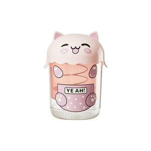 Cat Shaped Storage Jar With Lid Transparent Large Capacity For Food Kitchen Use - Product Image 5