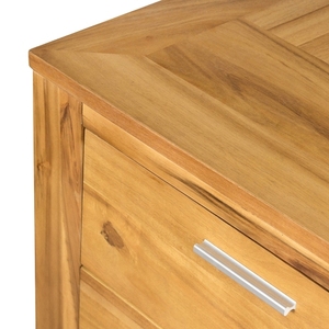 Modern Solid Wood 6-<b>Drawer</b> Dresser 2-<b>Drawer</b> Nightstand Set Standing Bedroom Use Eco-Friendly MDF+Solid Wood | Ready-to-Assemble - Product Image 6