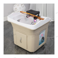 Ensemble de meubles de salon Beaut meubles de salon de beauté chauffants pour le lavage shampoing portable bassin de shampoing basi pour le salon