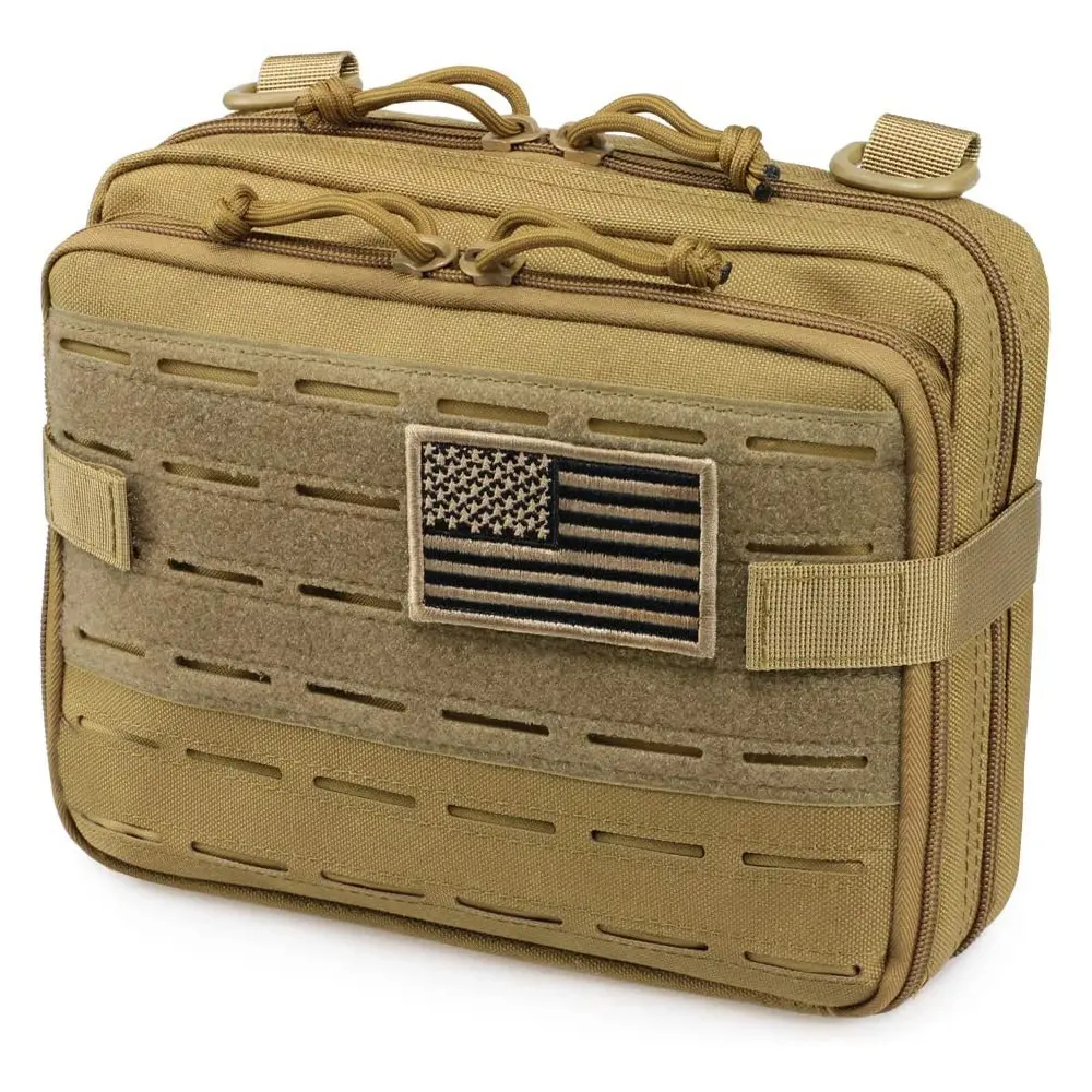 Custom Small Tool Organizer First Aid Utility Compact EDC Gear Bag Medical Chest Bag Molle Admin Pouch Tactical Bag