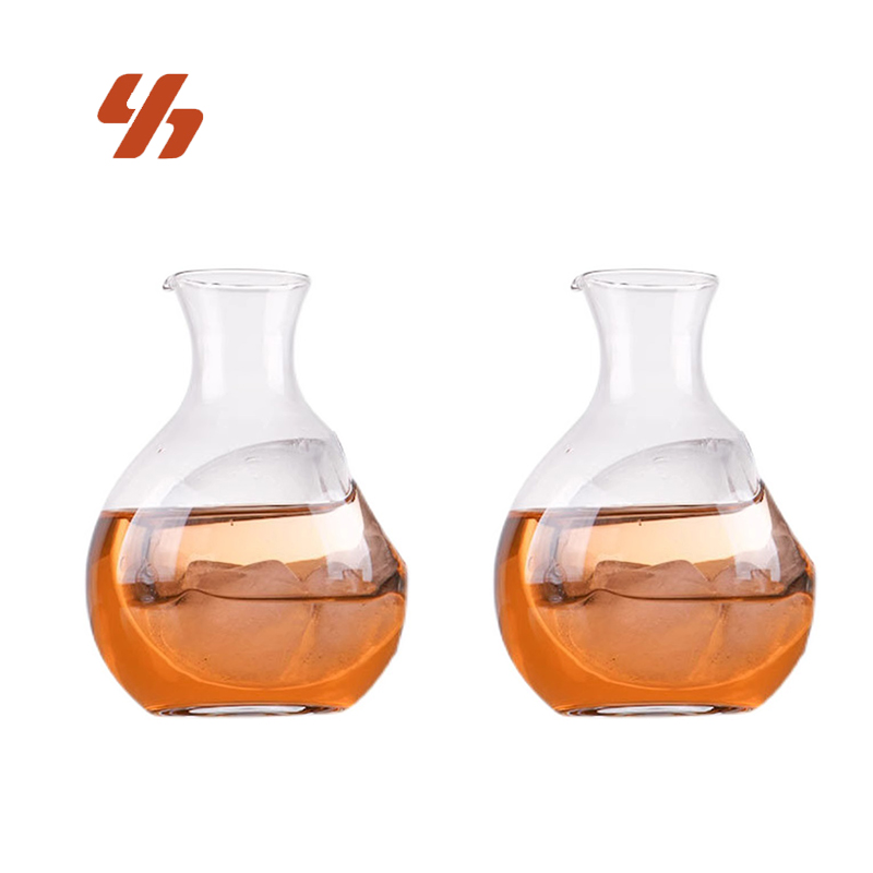 1 Set Glass Flagon Jug Cork Wine Set Cold Sake Glass Glasses - View #3