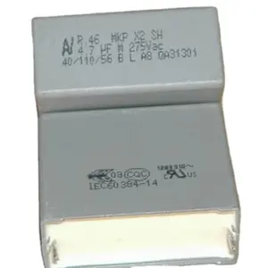 AV 4,7 UF 275V AC Fever Splitter Film Capacitor Altura 3,5 CM * ancho 4,3 CM * espesor 1,8 CM paso de pie 3,8 CM