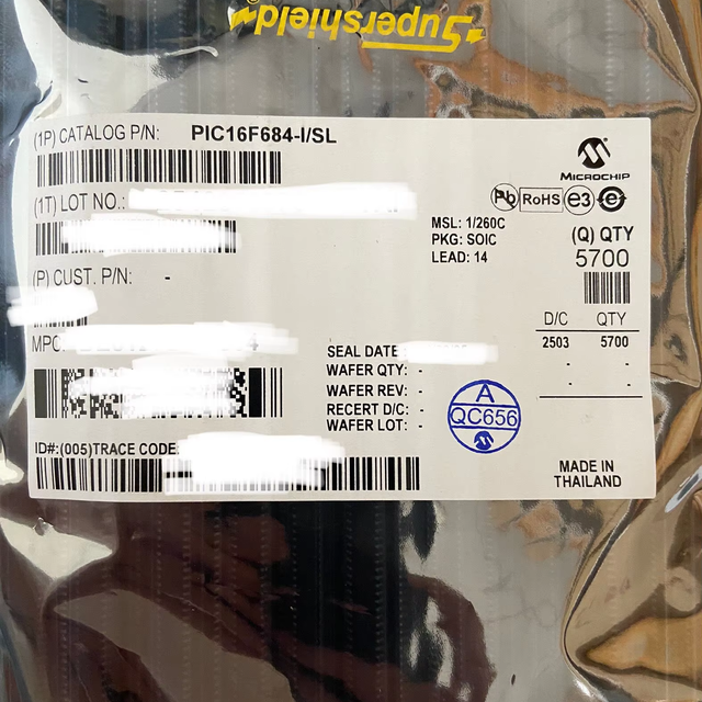 SACOH PIC16F684 High Quality Original MCU Microchip Microcontroller Suppliers PIC16F684-I/SL