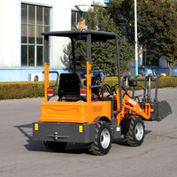 Topsense Super Battery Power Zero Noise Elektro mini radlader Tracción en las cuatro ruedas e loader 06