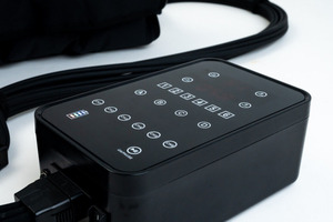 <span class=keywords><strong>Bottes</strong></span> de compression professionnelles à 6-8 chambres avec pompe à air 5200 mAh, logo personnalisé, pour thérapie par pression et récupération, masseur complet des jambes - Product Image 6