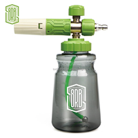SRB haute pression acide résistance aux alcalis vert 1L lavage de voiture neige mousse Lance voiture nettoyage canon PA mousse canon