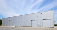 Edificio de Almacén Prefabricado Industrial |   Estructura de Acero de Vano Abierto |   Almacenamiento Resistente a la Intemperie para Equipos Pesados