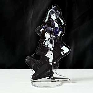 Support en acrylique OEM/ODM Black Butler, support en acrylique double face Sebastian Michaelis <span class=keywords><strong>Ciel</strong></span> Phantomhive, cadeau anime - Product Image 5